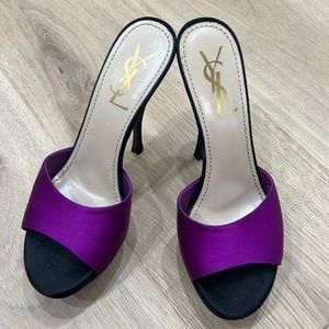 YSL Lola Slide Viola